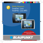 Blaupunkt TravelPilot Lucca Technical data