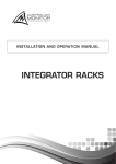 AUSTRALIAN MONITOR integrator racks Specifications