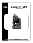 SHOWTEC Explorer 1200 Product guide