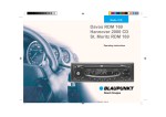 Blaupunkt Hannover 2000 CD Operating instructions