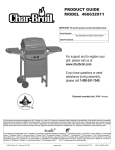 Char-Broil 466632011 Product guide