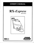 Clean master RX-Express Specifications