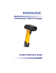 Datalogic POWERSCAN 7000 2D Imager Product specifications