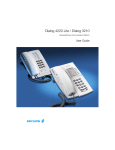 Ericsson Dialog 3210 User guide