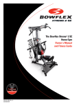 Bowflex Bowflex Xtreme 2 SE Owner`s manual
