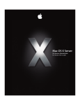 Apple Mac OS X Server Print Service Administration For Version 10.4 or Later Specifications