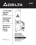 Delta 50-850 Instruction manual