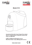 Caffitaly System S14 Technical data