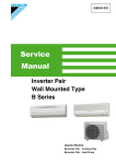 Daikin RX25BVMB Service manual