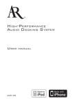 Audiovox AR5100 User manual