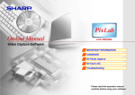 Sharp PixLab Operating instructions