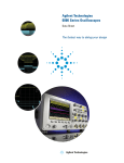 Agilent Technologies 6102A User`s guide