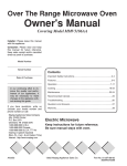 Maytag MMV5186AA Owner`s manual
