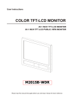 ViewZ 17/19-INCH VALUE TTF-LCD MONITOR Instruction manual