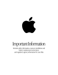 iMac G3 (Original) Installation Guide (Manual)