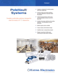 Extron electronics PoleVault Systems PVS 300 Specifications