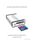 Acumen DataBridge SDR2-OEM-CF Specifications