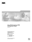 Cisco PIX 525 Specifications