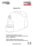 Caffitaly System S14 Technical data