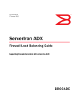 Brocade Communications Systems ServerIron ADX 12.4.00 Technical data