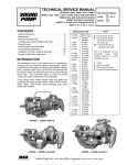 Viking pump Series 123 Service manual
