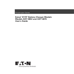 Eaton 9170+ ASY-0652 User`s guide