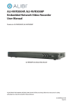 ALIBI ALI-NVR3004P User manual