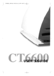 Daewoo CT6600 User`s guide