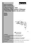 Makita HP2050 Instruction manual