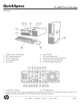 HP rp5800 QuickSpecs