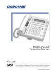 Dukane 4A3610B User guide