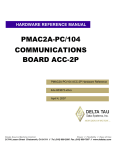 PMAC2A PC104 COMM HRM