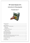 Instructions for fitting load cells to RF Series wagons