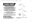 Black & Decker GSL35 Instruction manual