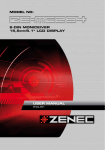 ZENEC ZE-DVB2000 User manual