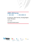 Wohler AMP2-S8MDA-3G User guide