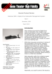 Velodyne DIGITAL DRIVE SMS-1 Specifications