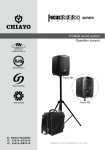 Chiayo Focus 505 Manual - BSS Light Audio Visual