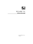 ATI Technologies XCLAIM TV Installation guide