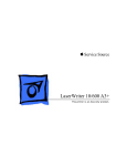 Apple LaserWriter 10/600 A3+ Specifications