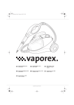 Royal Appliance Vaporex Technical data