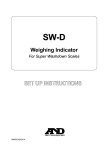 A&D SW-D Specifications