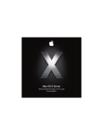 Apple Mac OS X Server Collaboration Services User`s guide