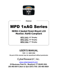 CyberResearch MPD series User`s manual