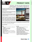 B&K 2250 Light Product data