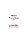 Allworx 9224 User`s guide
