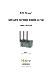 Atop ABLELink SE5002 Series User`s manual