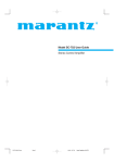 Marantz SC-7S2 User guide