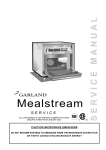 Merrychef Mealstream 400 Series Service manual