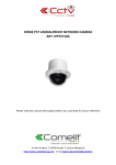 Comelit IPPTZ710A Instruction manual